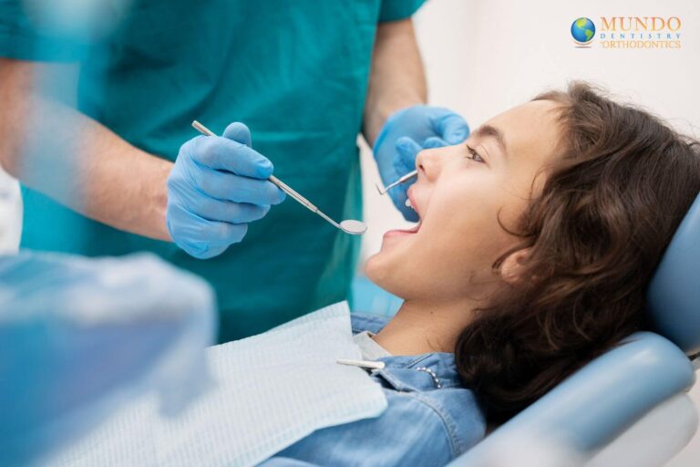 Close up on boy at the dentist knowing how long after fluoride treatment can I eat