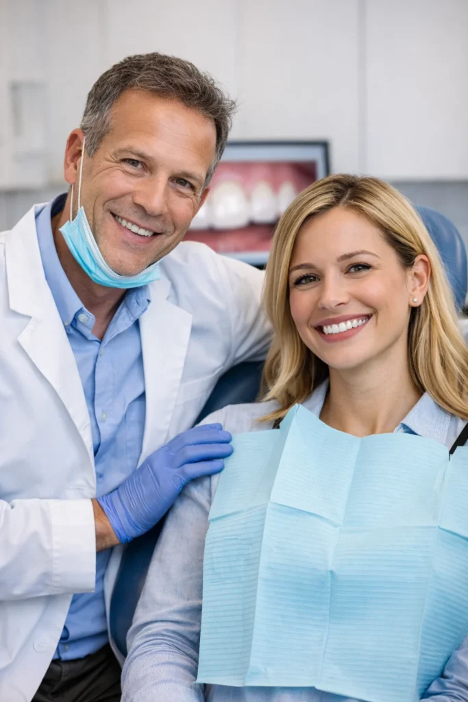 Patient-smiling-after-consultation-for-Dentures-in-Fort-Mill-SC